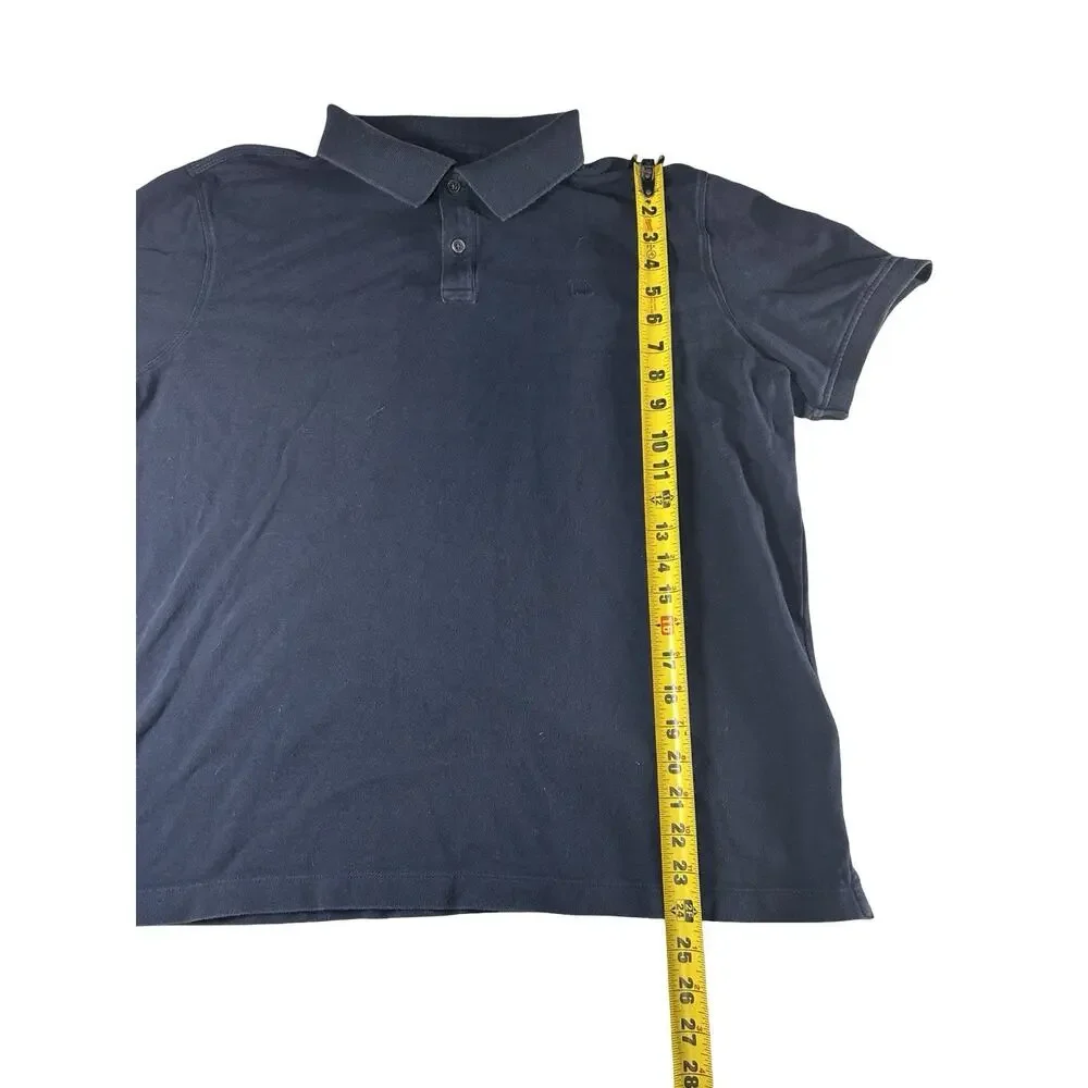 Banana Republic Men’s XL Tall Navy Slim Fit Pique Polo Shirt Short Sleeve